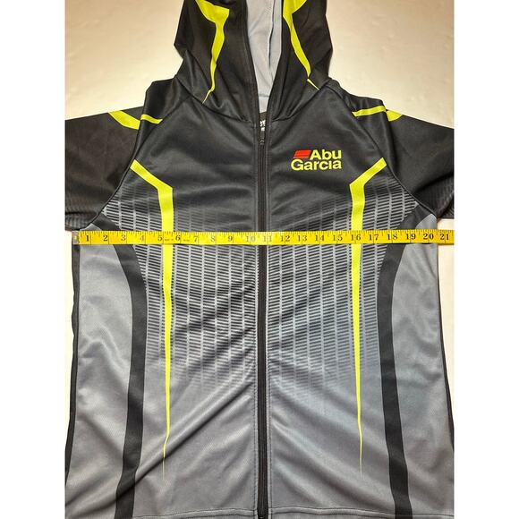 Abu Garcia Mens Size Small Fishing Hoodie Sun Protection Clothes Fishing Shirt - Picture 3 of 6